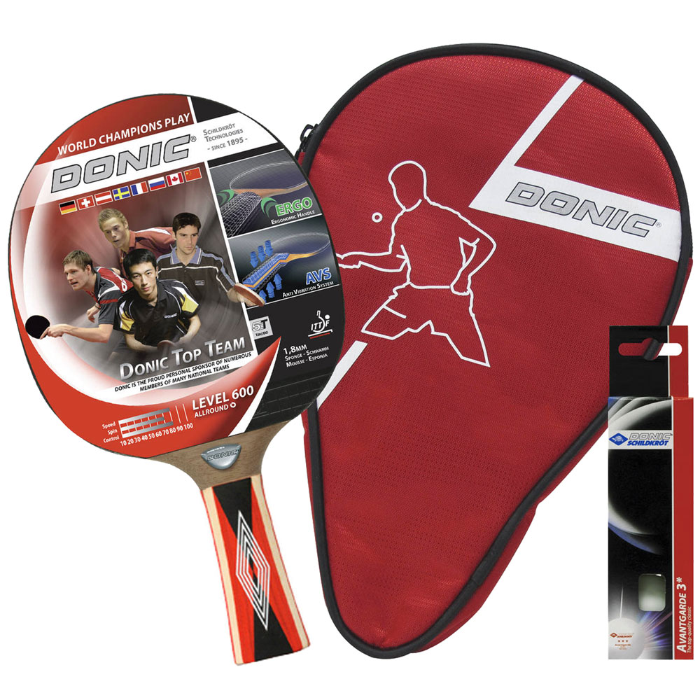 Donic Top Team 600 TT Set - Tischtennis-Set | Fun-Sport-Vision