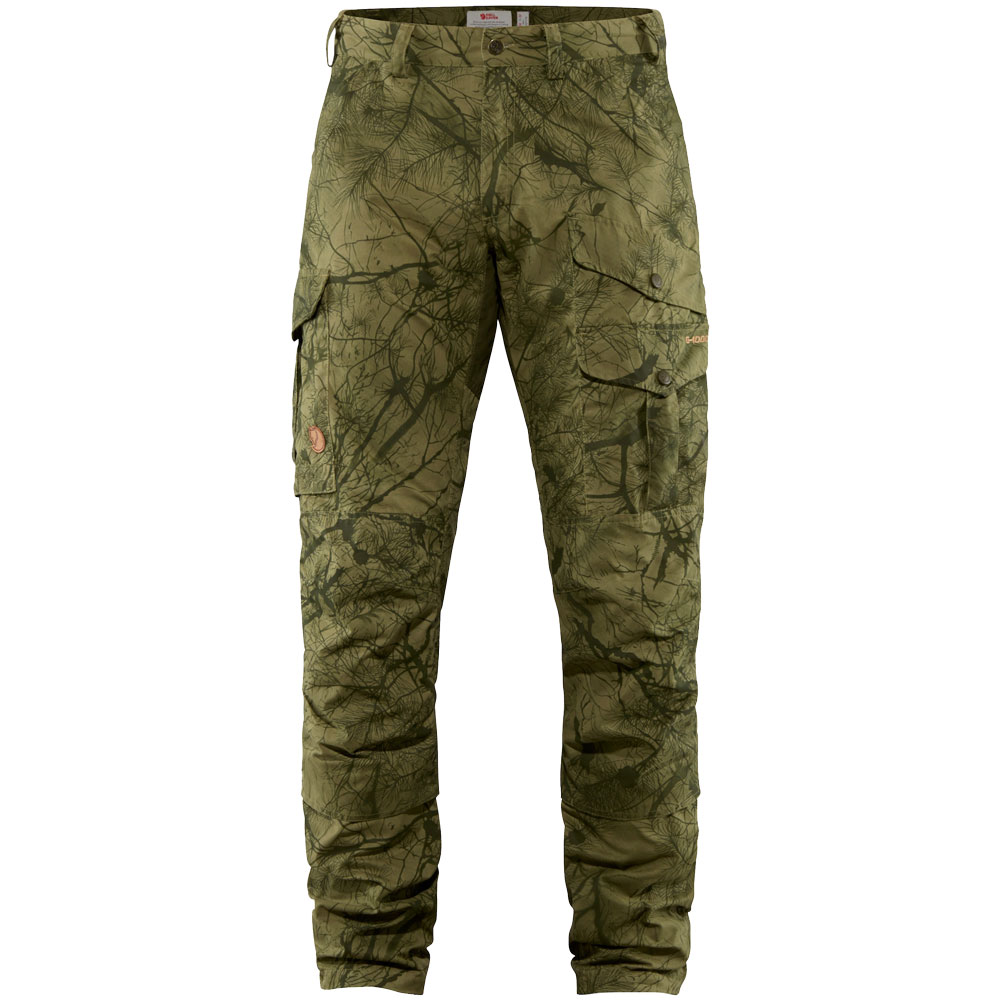 Fjaellraeven Barents Pro Hunting Trousers Green Camo/Deep Forest günstig online kaufen