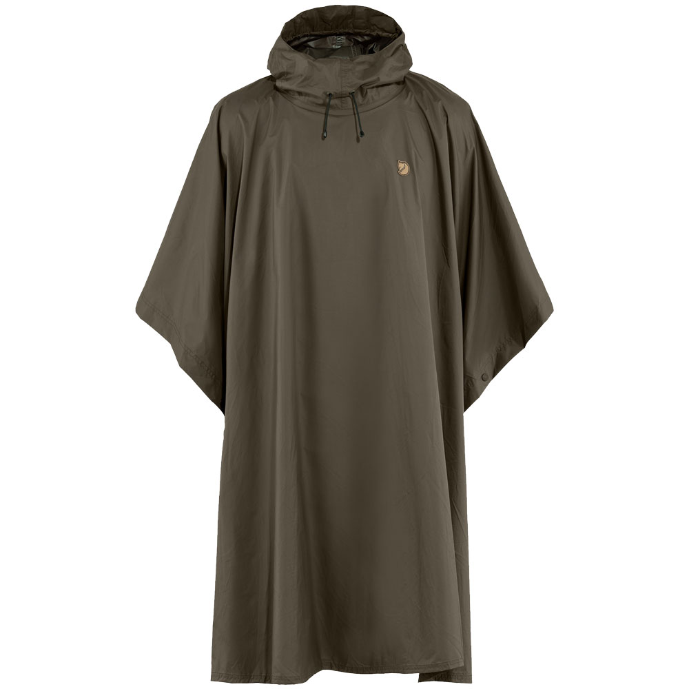 Fjaellraeven Poncho Dark Olive günstig online kaufen