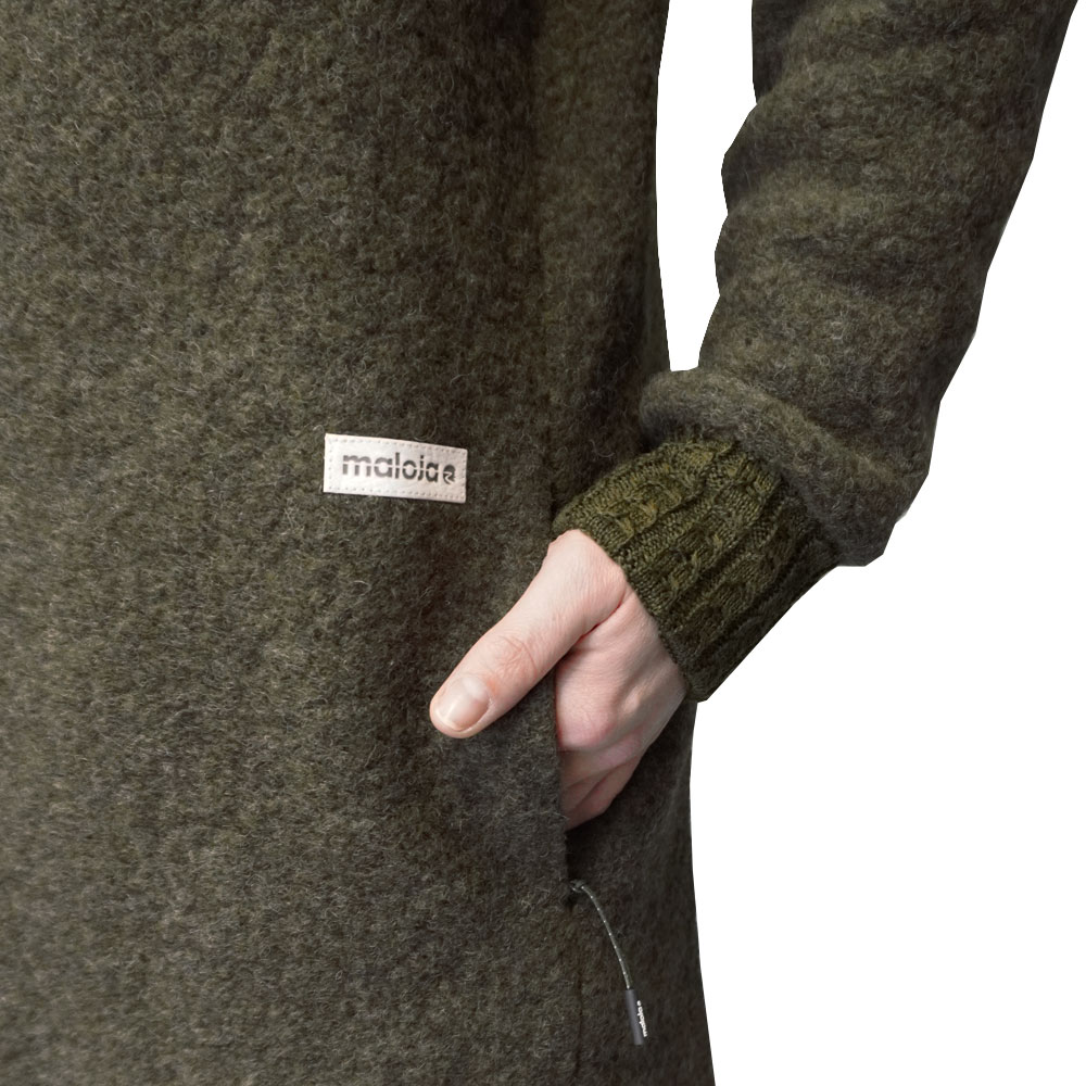 Maloja WildenM Alp Wool Coat Deep Forest günstig online kaufen