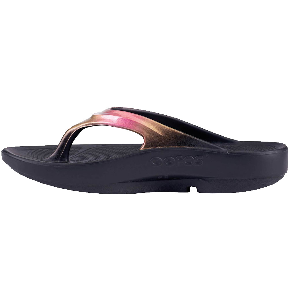 Oofos Oolala Luxe Sandalen Rose Gold günstig online kaufen