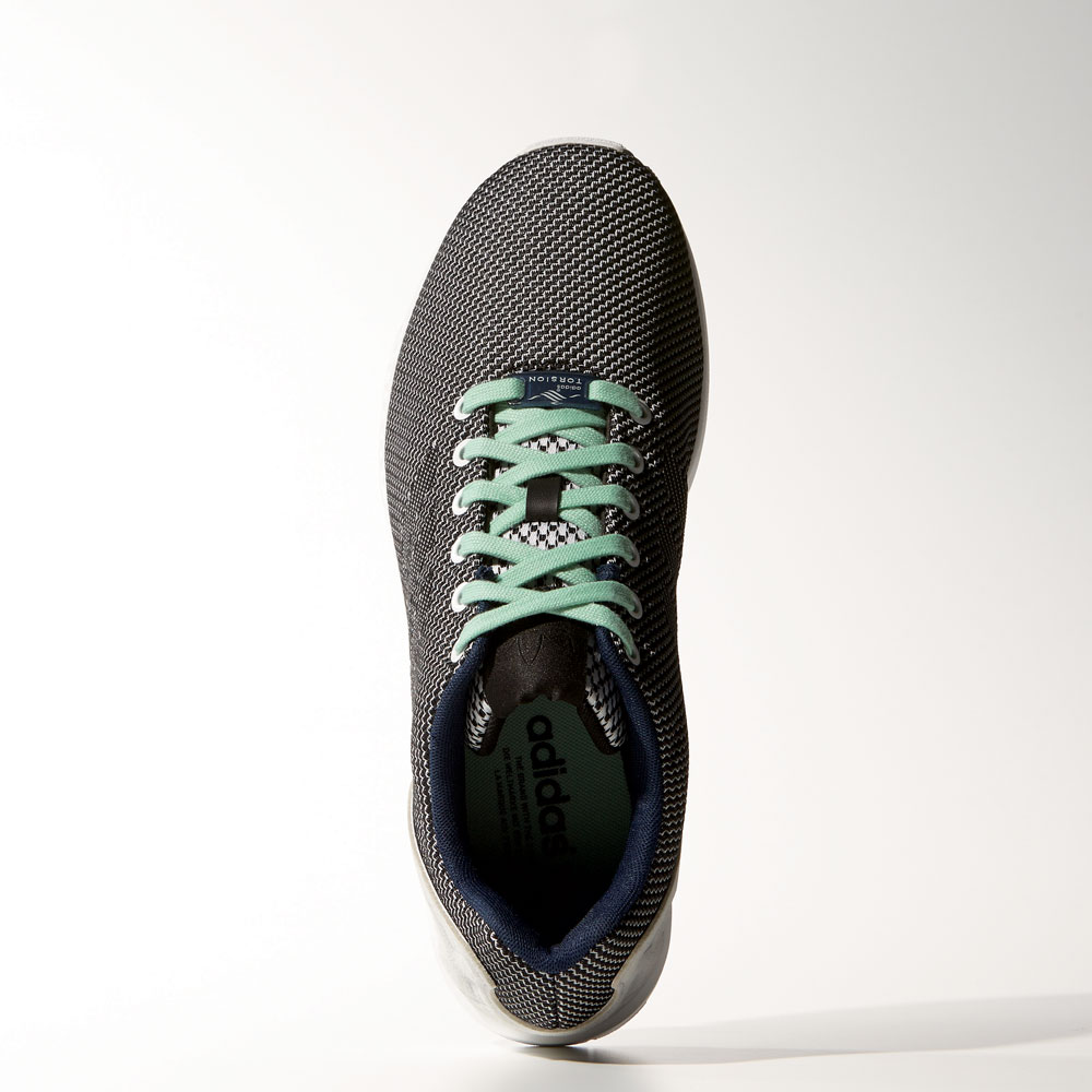 adidas zx flux core black herren