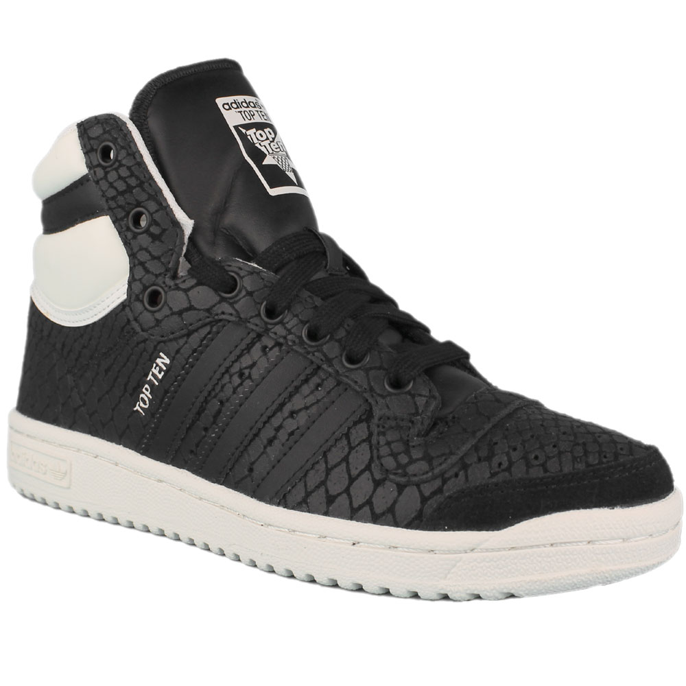 adidas Originals Top Ten Hi W Sneaker Black/White FunSportVision
