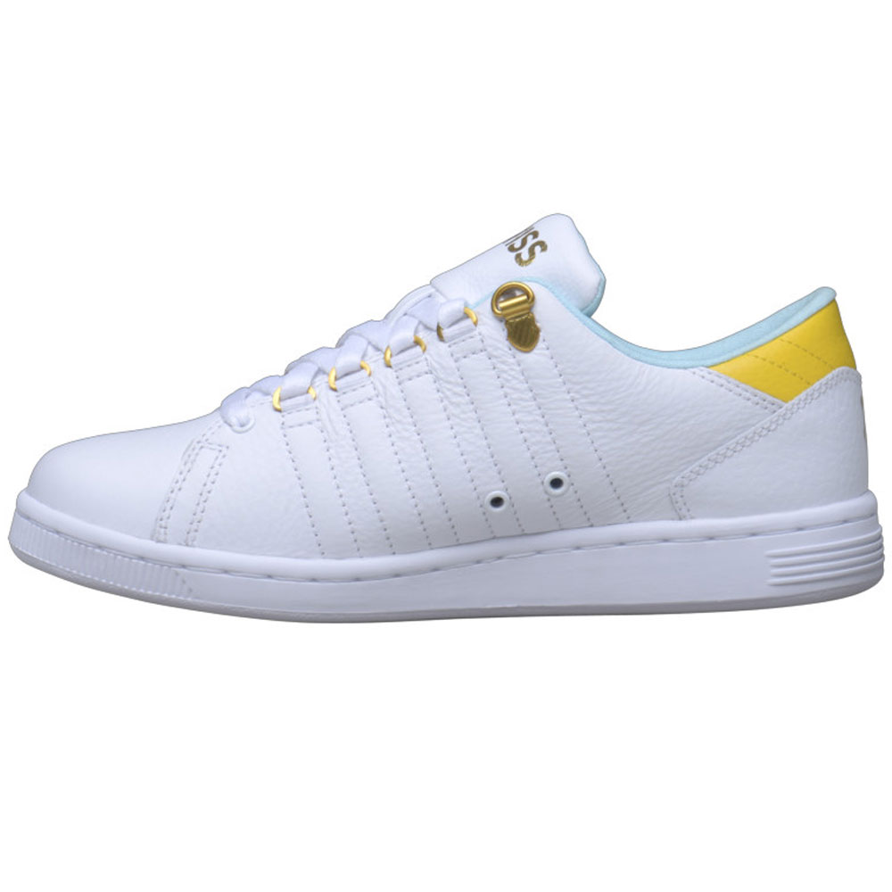 KSwiss Lozan DamenSneaker White/Clearwater/Freesia FunSportVision