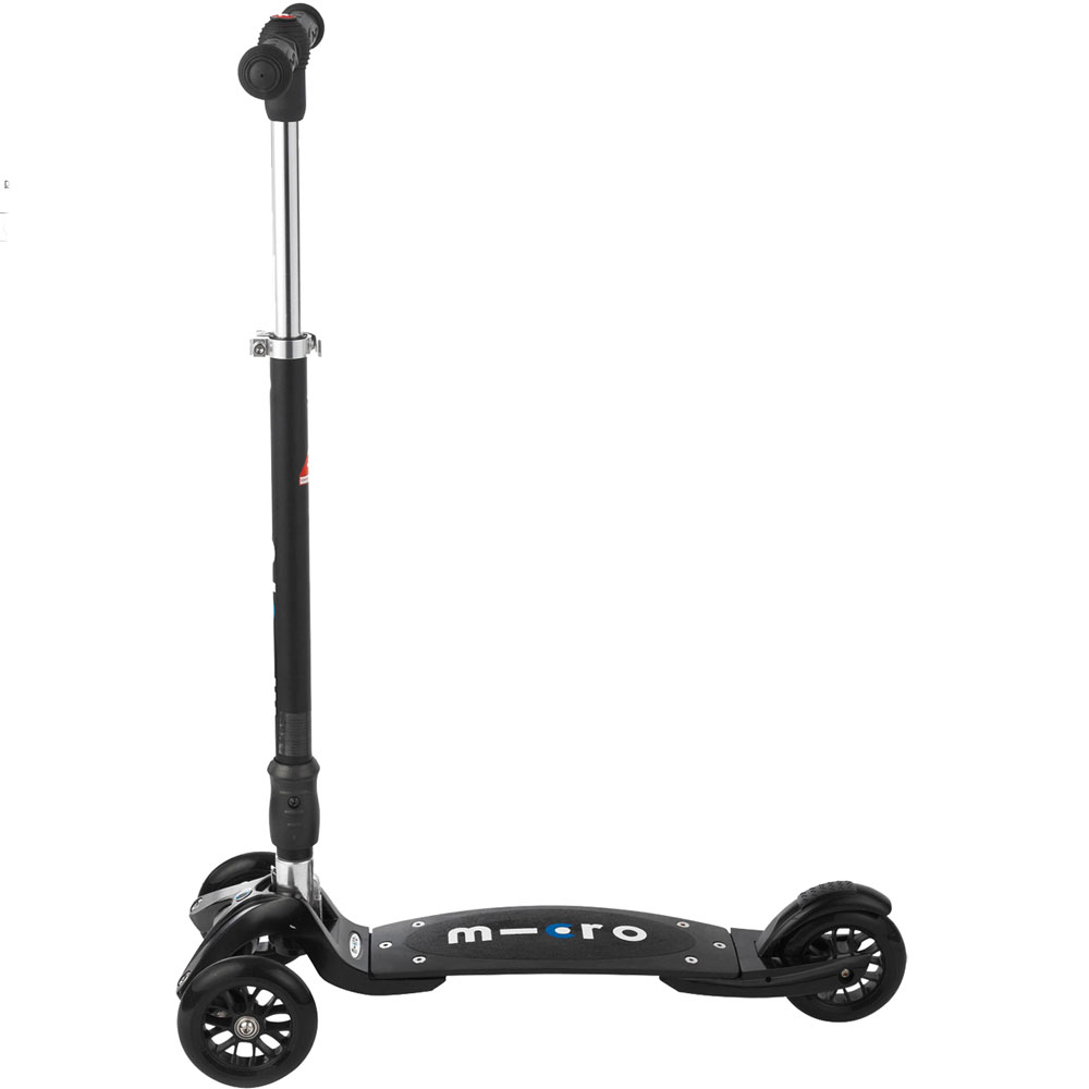 Micro Compact Kickboard Black FunSportVision