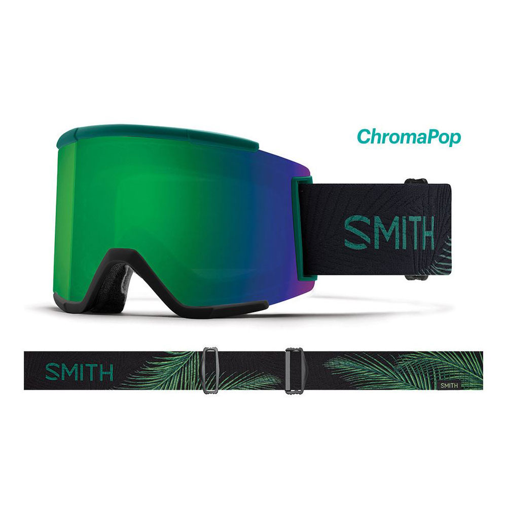 Smith Squad XL Snowboardbrille Louif ID/Sun Green Mirror FunSportVision