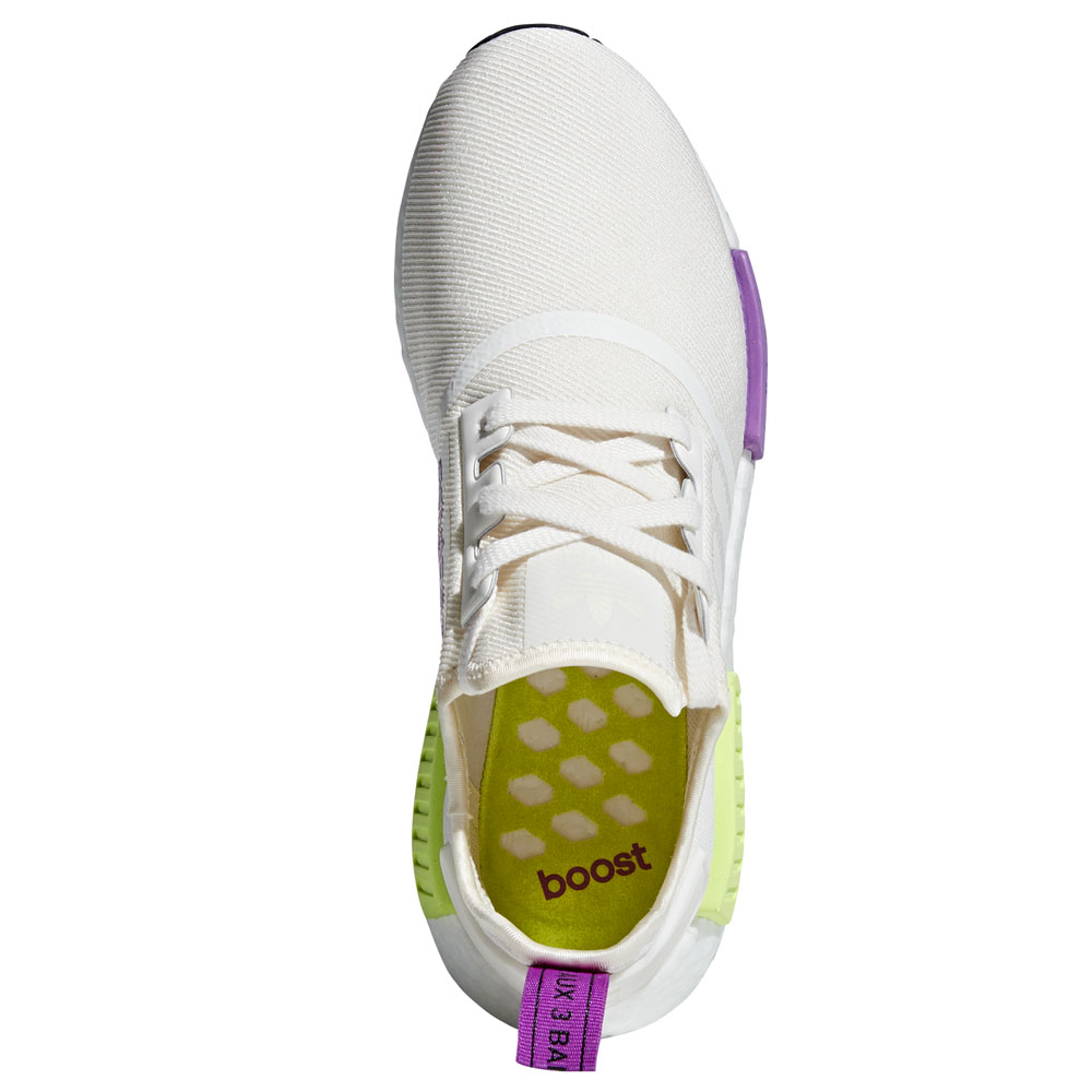 adidas Originals NMD_R1 Unisex-Sneaker Chalk White/Semi Solar | Fun-Sport-Vision