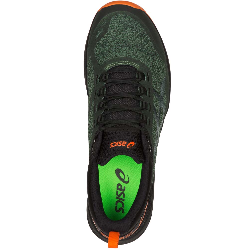 asics Performance Gecko XT Herren-Laufschuhe Cedar Green/Black | Fun-Sport-Vision