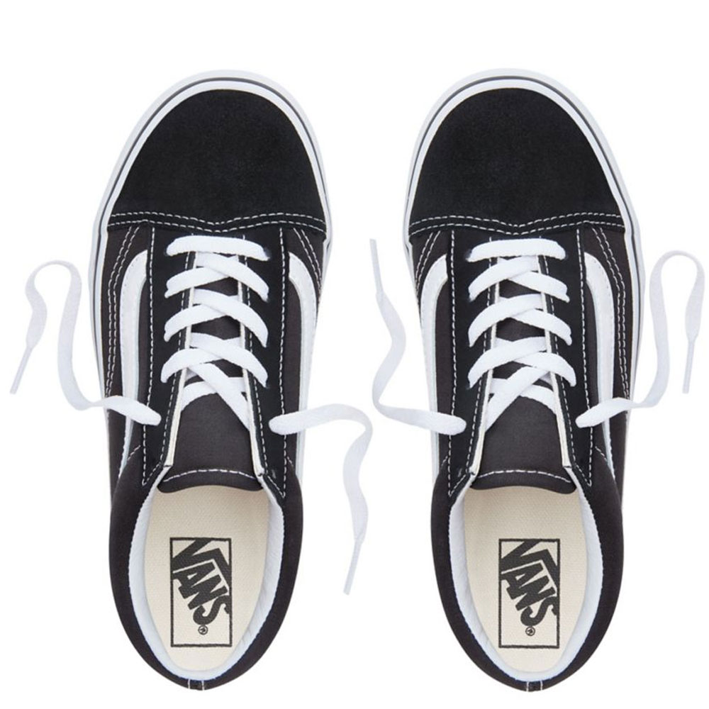 Vans K Old Skool Kinder-Sneaker Black/True White