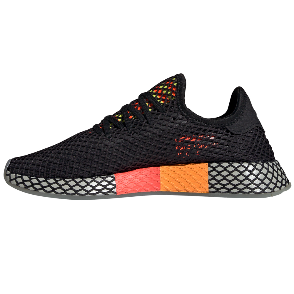 adidas Deerupt Runner Herren Sneaker Schuhe SolarRed Black, Größe:43 13 adidas Deerupt Runner Herren Sneaker Schuhe SolarRed Black, Größe:43 13