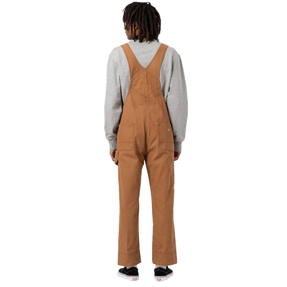 Dickies Duck Canvas Bib Stone Washed Brown Duck günstig online kaufen