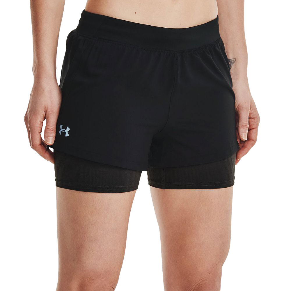 Under Armour Iso-Chill Run 2-in-1 Black/Reflective