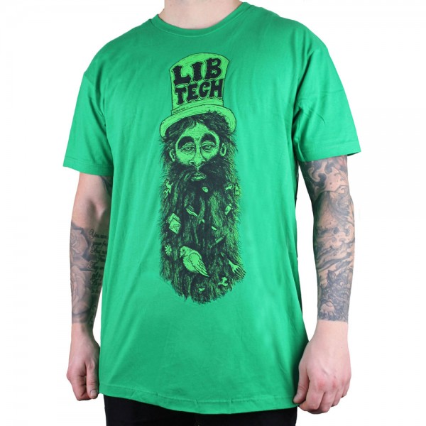 Libtech Beardo Herren T-Shirt Green
