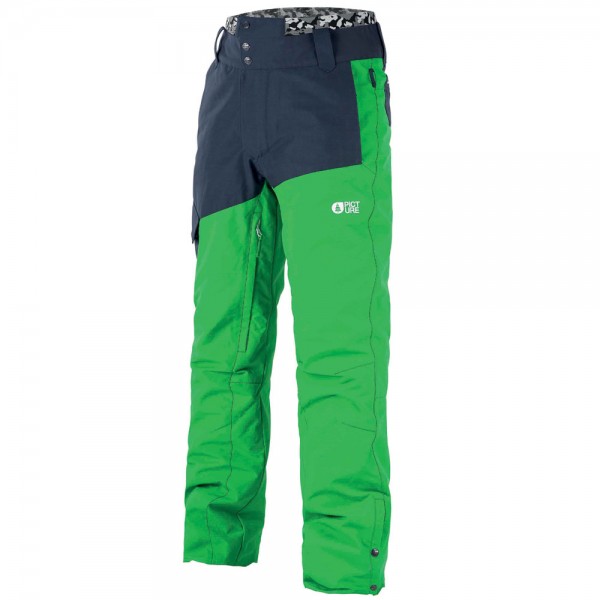 Picture Panel Pant Green