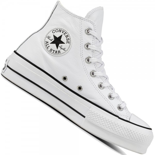 Converse Chuck Taylor All Star Lift Clean Hi Damen-Sneaker White/Black