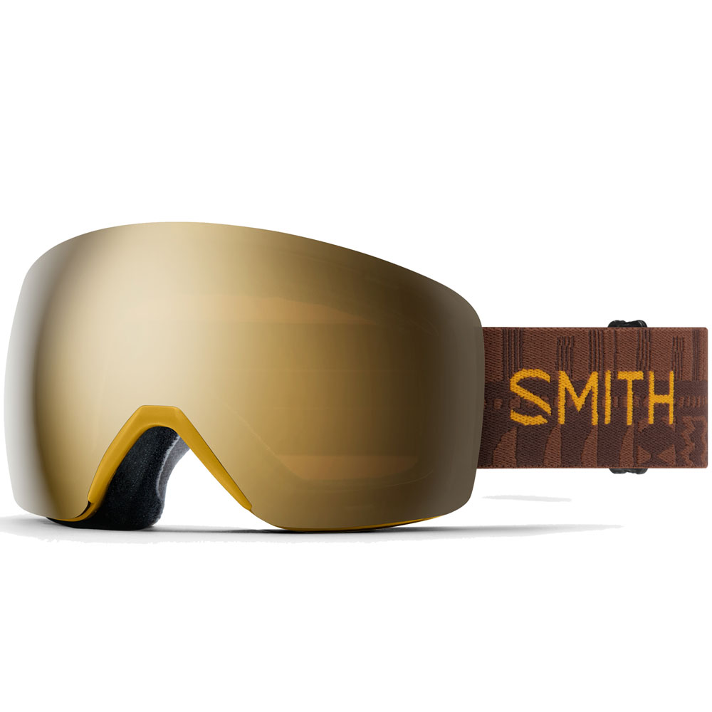 Smith Optics i/o snowboardbrille Black-chromapop Green mirror Sun nuevo 