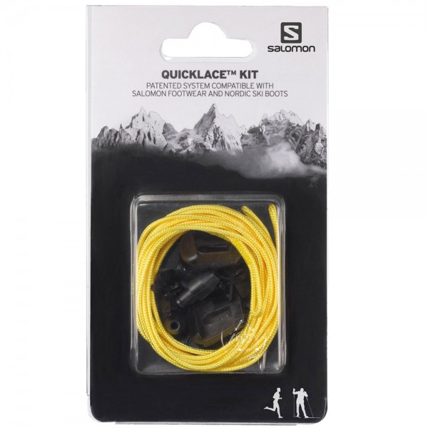 Salomon Quicklace Kit Ersatz-Schnuersenkel Yellow