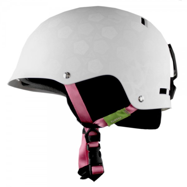 Giro TAG Snowboardhelm Youth Matte White Roses