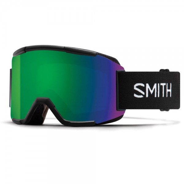 Smith Squad Snowboardbrille Chromapop Black/Sun Green Mirror