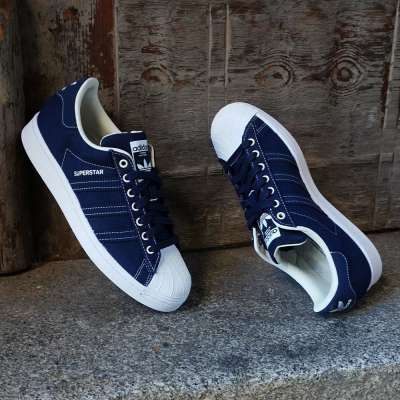 Adidas originals unisex-erwachsene superstar weave sneaker navy white bleu hotsell