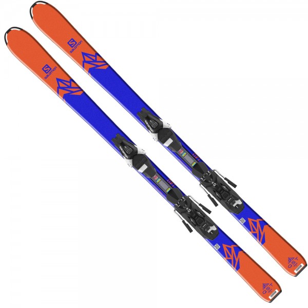 Salomon QST Max Jr M Ski EZY 7 Bindung Orange/Blue
