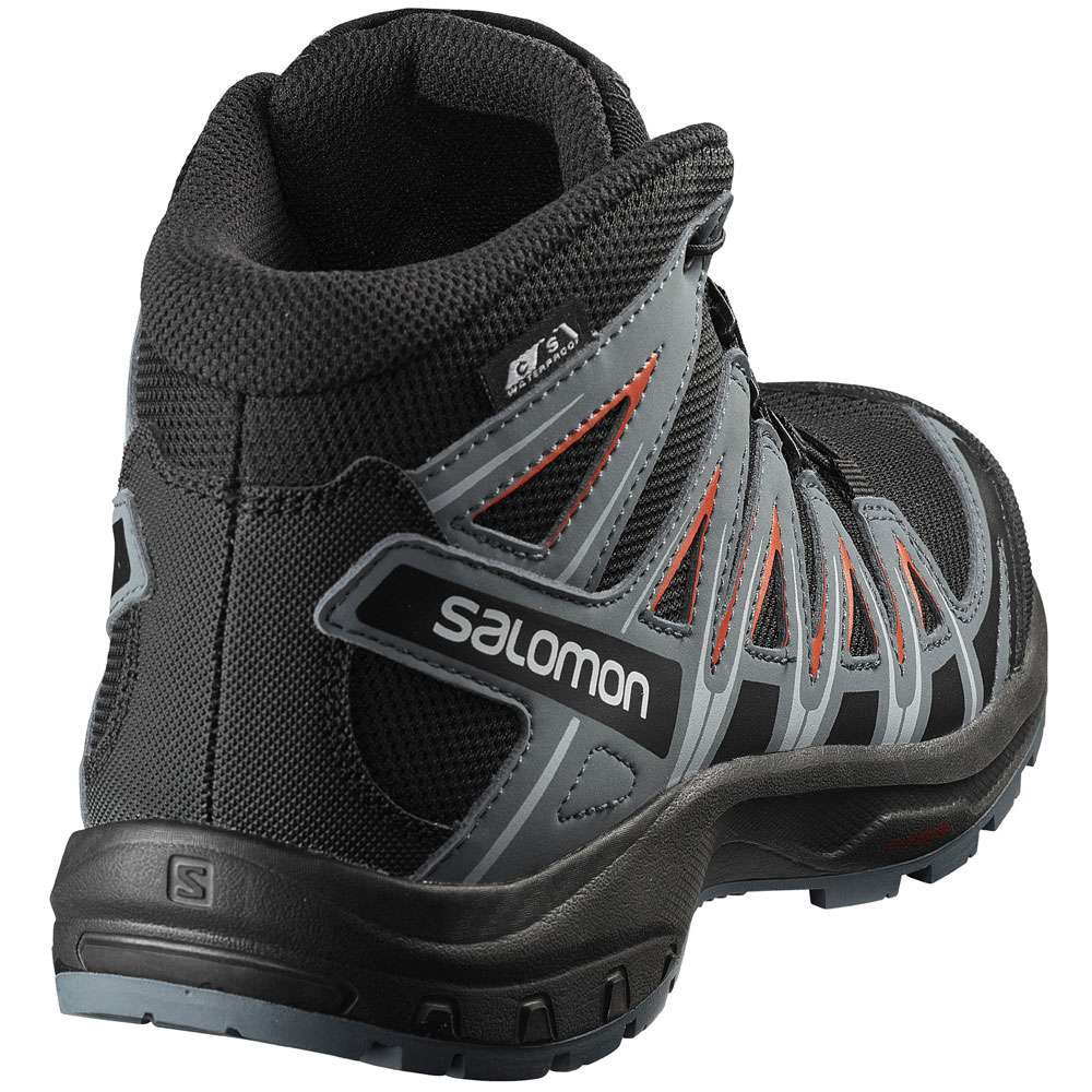 Salomon XA Pro 3D Mid Freizeitschuhe Black Stormy Weather Cherry Tomato