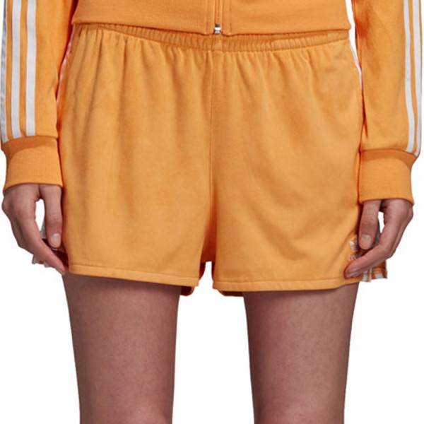 adidas Originals 3-Stripes Short Damen-Hose Chalk Orange