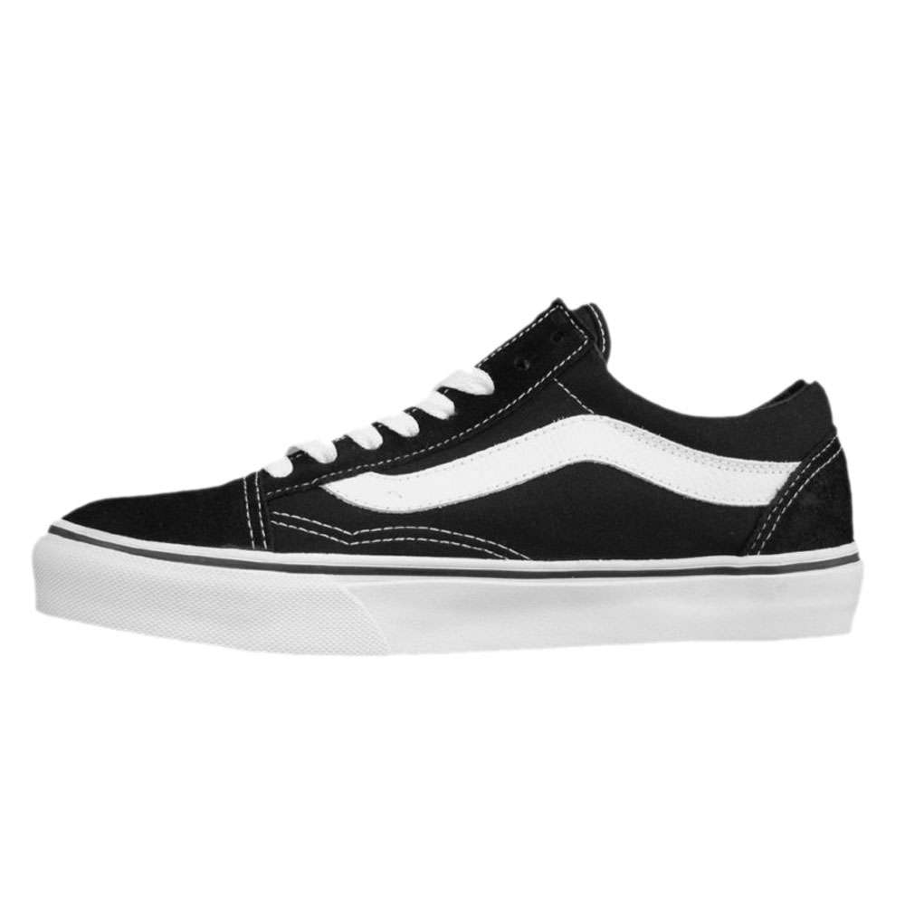 Vans Old Skool Black White Fun Sport Vision