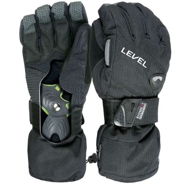 Level Half Pipe Glove Black