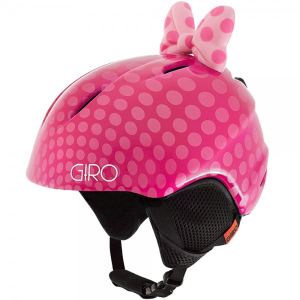 Giro Launch Plus Pink Bow Polka Dots
