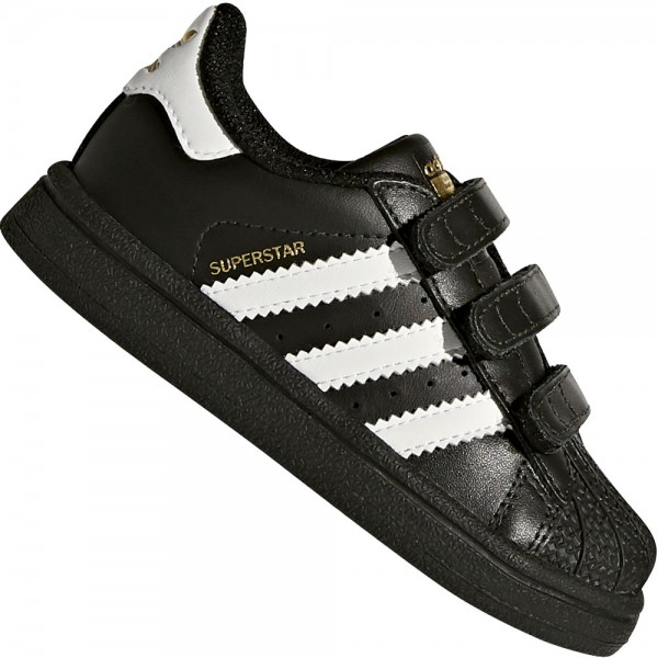 adidas Originals Superstar CF I Kinder-Sneaker Core Black White