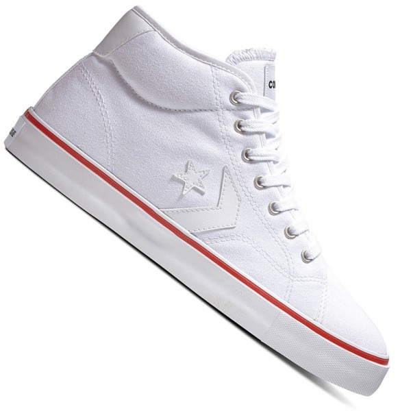 Converse Star Replay Mid Sneaker Star of the Show White