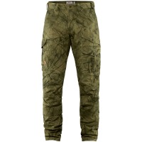 Fjaellraeven Barents Pro Hunting Trousers Green Camo/Deep Forest