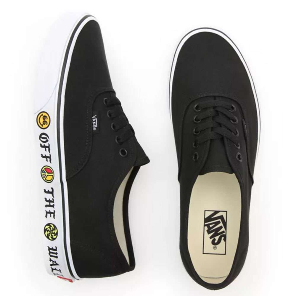 Vans Authentic Sidewall OTW True Black Fun Sport Vision