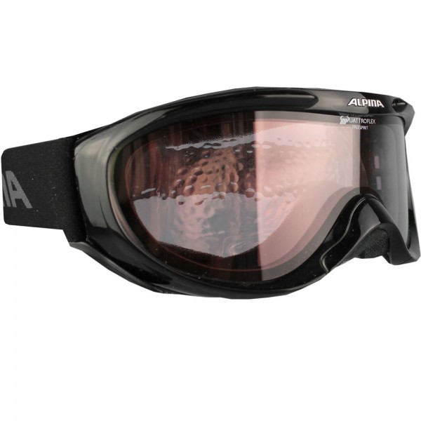 Alpina Freespirit Skibrille A7008031 Black Transparent Quattroflex