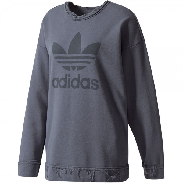 adidas Originals Trefoil Sweatshirt Damen-Pullover Bold Onix
