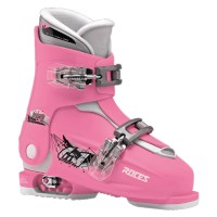 Roces Idea Up Kinder Skistiefel Deep Pink/White