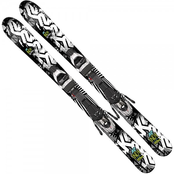 K2 Indy Kinder Ski - Marker Fastrak2 4.5 Bindung 1050806