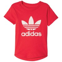 adidas Originals Infant Trefoil I Color Tee Kleinkinder-Shirt Ray Red