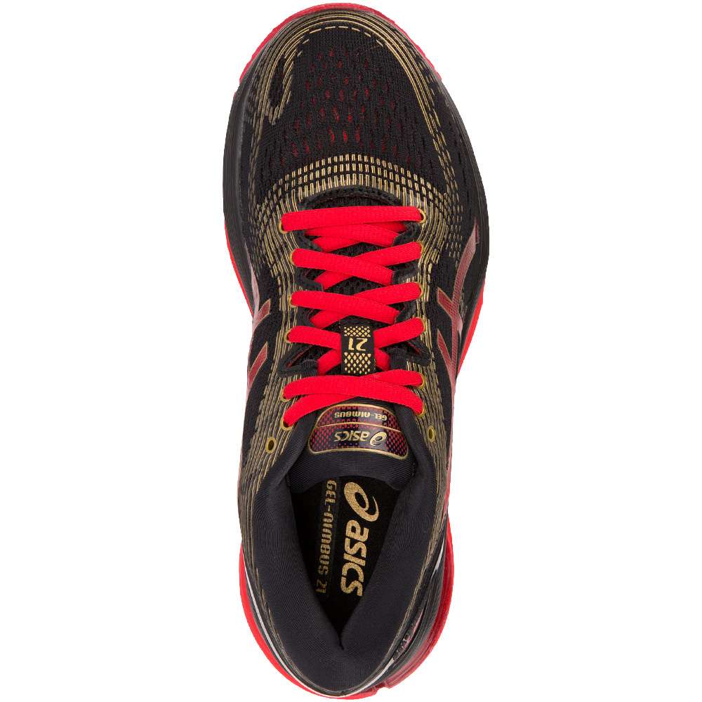 asics Performance Gel Nimbus 21 Laufschuhen Black Fun Sport Vision