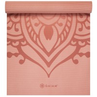 Gaiam Classic Printed Yoga Mat Cantaloupe Sundial 5mm