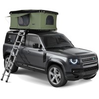 Thule Basin Hardshell Rooftop Tent Black Olive Green Fundgrube