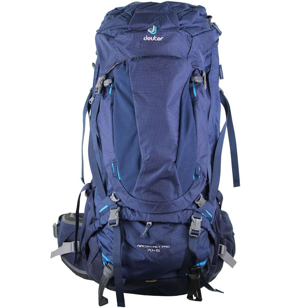Deuter Aircontact Pro 70 15 Trekking-Rucksack Midnight/Navy | Fun-Sport ...