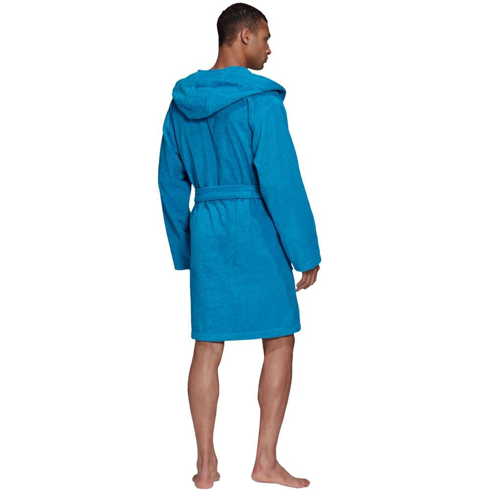 adidas Performance Bathrobe Bademantel Shock Cyan