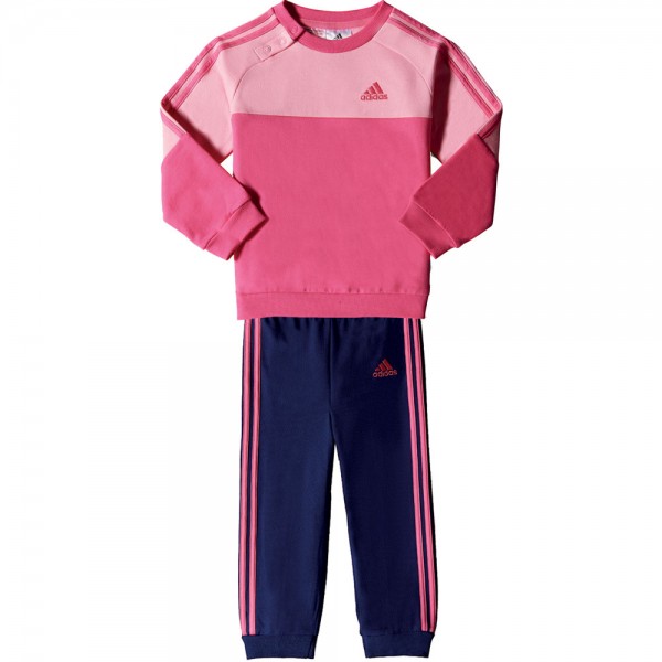 adidas Performance Crew Jogger Kinder-Trainingsanzug S21417 Pink