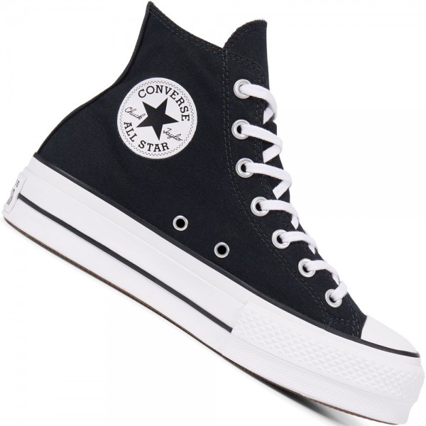 Converse Chuck Taylor All Star Lift Hi Damen-Sneaker Black |  Fun-Sport-Vision