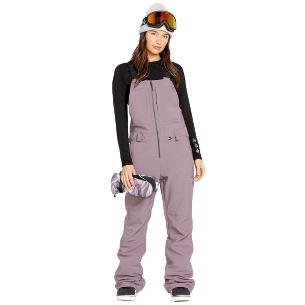 Volcom Swift Bib Overall Dusty Lavender