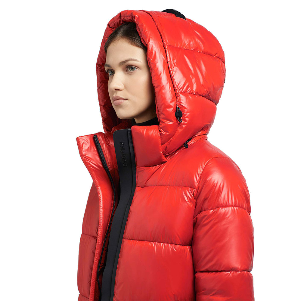 khujo Saima Shiny Jacket Red Fun | Sport Plaster Vision