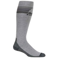Burton Mens Emblem Midweight Sock Gray Heather