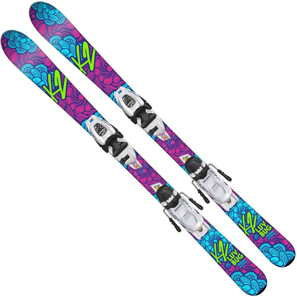 Ski set. K2 Indy Ski. K2 Shreditor 149jr Marker. K2 Skis Indy США. K2 Luv Bug.